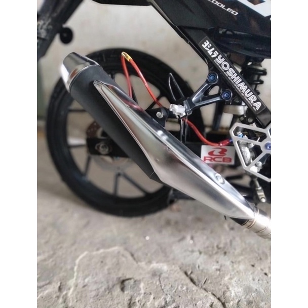 Lon Pô Satria Tặng Kèm Tiêu Tiện Gắn Nhiều Dòng Xe Âm Thanh Êm Ấm