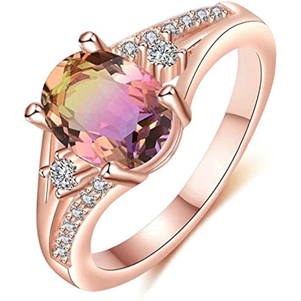 Nhẫn Đính Hôn Bằng Đá Tự Nhiên JP5 Dành Cho Nữ