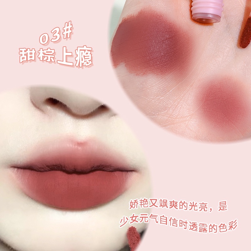 Son Môi Xixi Mềm Mịn Như Nhung Màu Sắc Thời Trang Thu Đông Không Đường Viền Môi