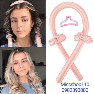 THANH UỐN TÓC XOĂN KHÔNG NHIỆT - CHẤT LIỆU CAO CẤP NHUNG MỊN BỌC