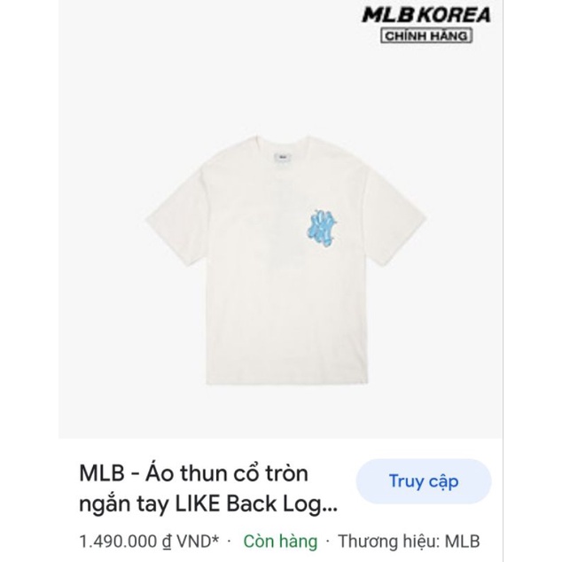 Áo thun MLB Youni set
