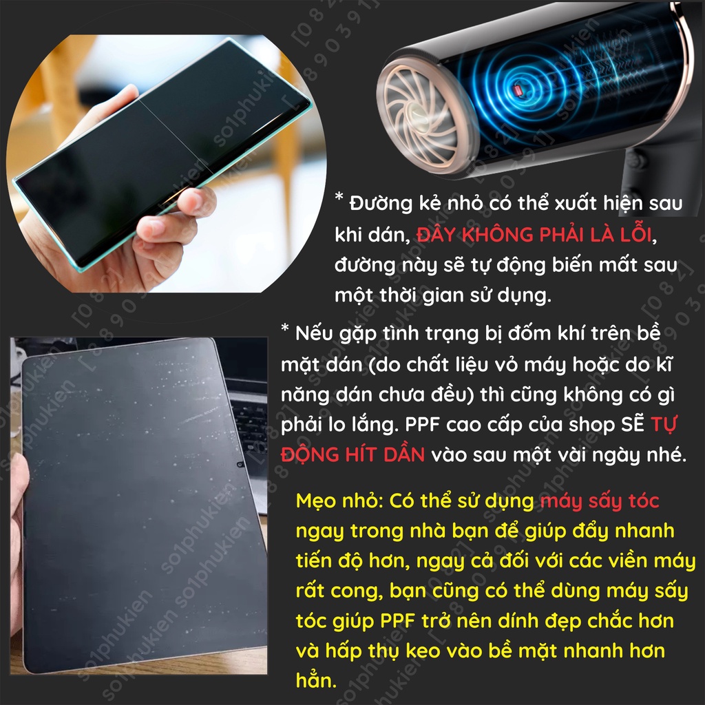 Dán bảo vệ máy chơi game Nintendo DSi / DS Lite nano chống bể và ppf chống trầy