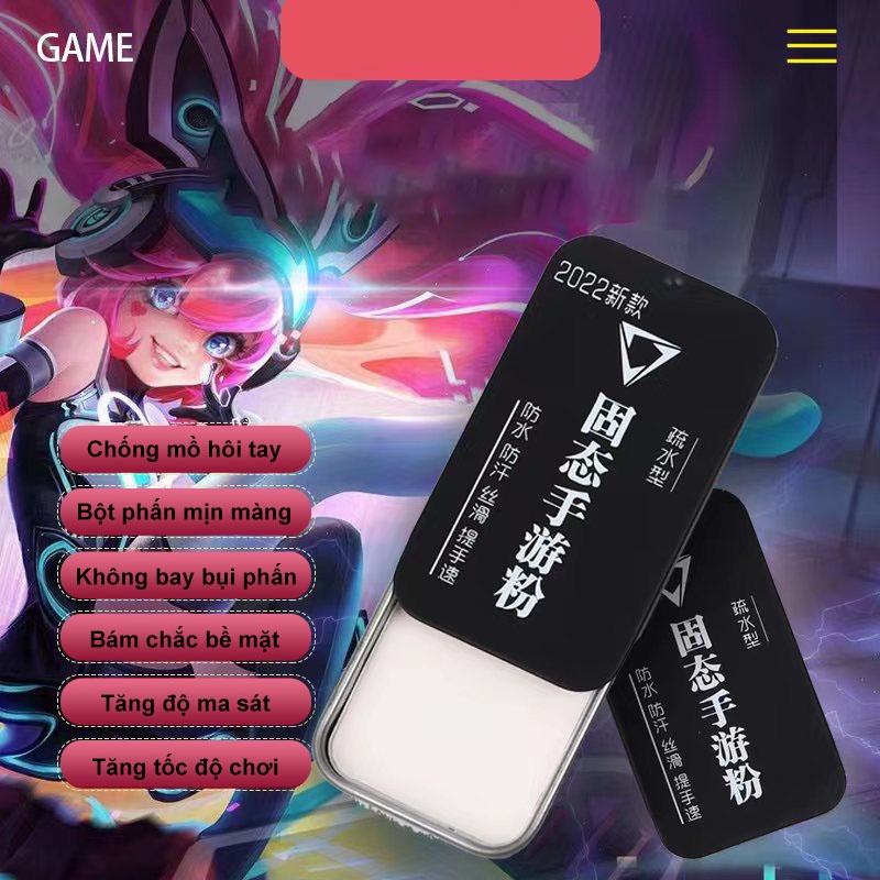 Bột Chơi Game Phấn Chơi Game Chống Mồ Hôi Không Bụi Chyên Dụng Cho Chơi Game Trên Điện Thoại