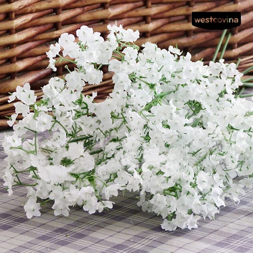 [WEST]⚘1 Nhánh 2 Nhánh Hoa Gypsophila Nhân Tạo Trang Trí Nội Thất / Tiệc Cưới