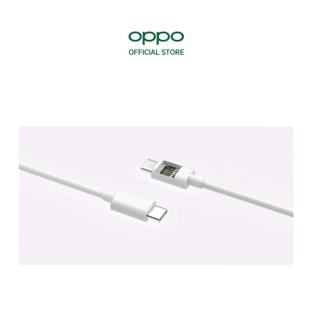 Combo Củ và Cáp sạc Nhanh OPPO 80W | Hỗ Trợ Sạc Nhanh | Hàng Chính Hãng OPPO