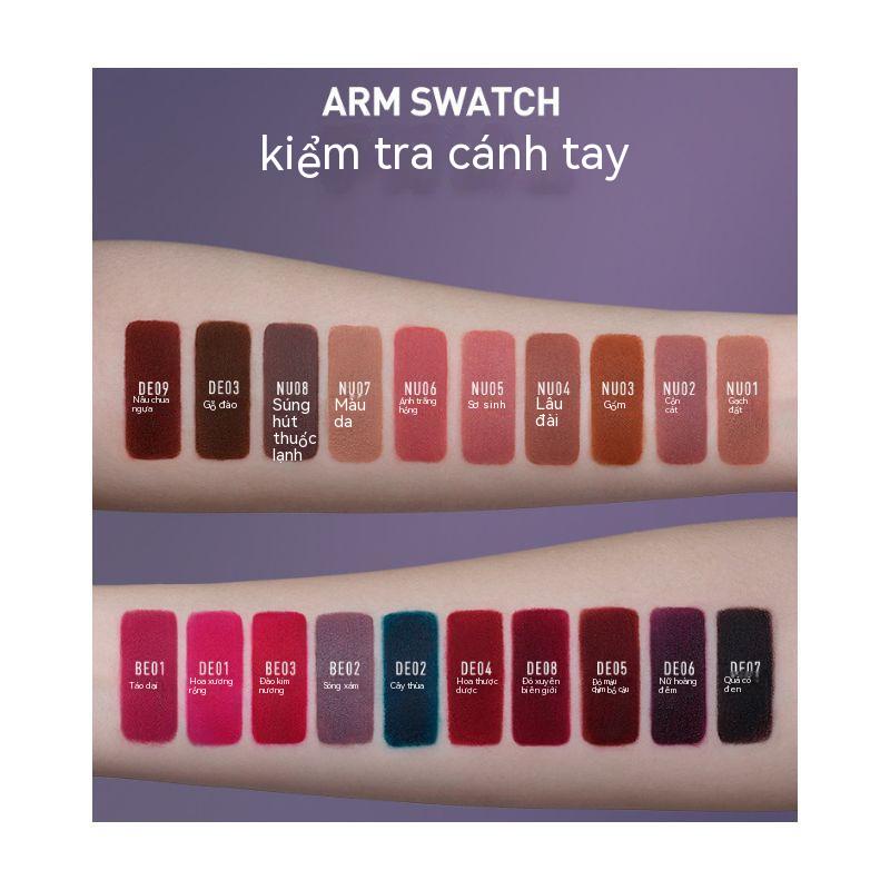 Son Môi Kaleidos NU02 Dạng Kem Màu Đẹp Cá Tính