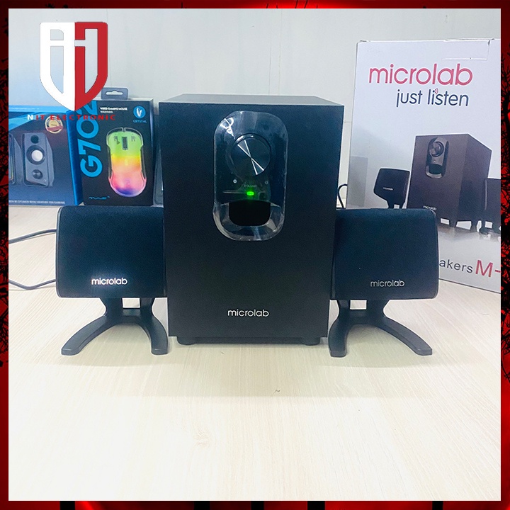 Loa pc máy tính laptop để bàn có dây chính hãng 2.1 MICROLAB M108 loa máy tính âm thanh hay