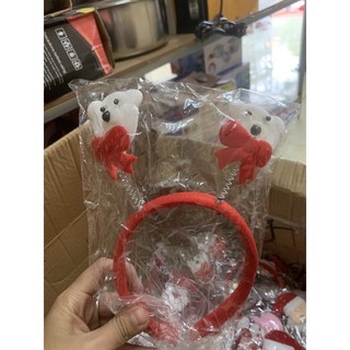 Bờm Noel. Băng đô cài tóc giáng sinh.