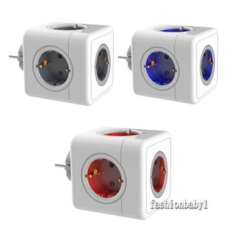 Powercube Creative Cube Socket Power Strip Socket EU Plug Power Strip USB Multi Smart Plug Conversion Socket