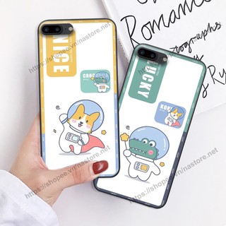 Ốp lưng Iphone 7 PLUS- IPHONE 7S PLUS- IPHONE 8 PLUS phi hành gia cute 3d cute giá rẻ
