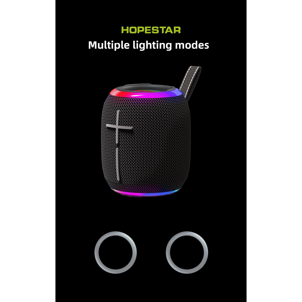 Loa Bluetooth Hopestar P35 Mini| Loa nghe nhạc công suất 10W, pin 2400mAh, chống nước - Chính Hãng, Bảo hành 12th- OBIBI