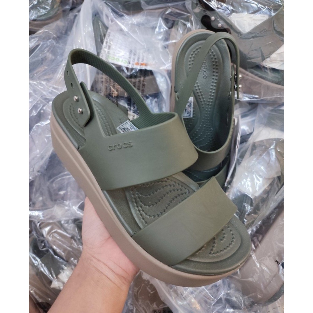Sandal C!ross Brookklyn đế bằng Mẫu Mới Nhất 2023 Full Tag Hộp Đẹp, Êm, Bền Nhẹ Cao Cấp Nhiều Màu