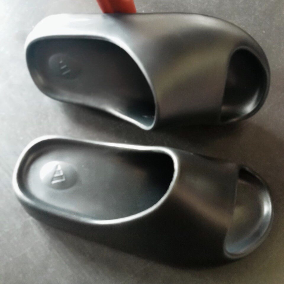 [Freeship + hộp + loại 1] Dép quai ngang nam nữ bánh mì Slide đủ màu, chất xin-màu đen