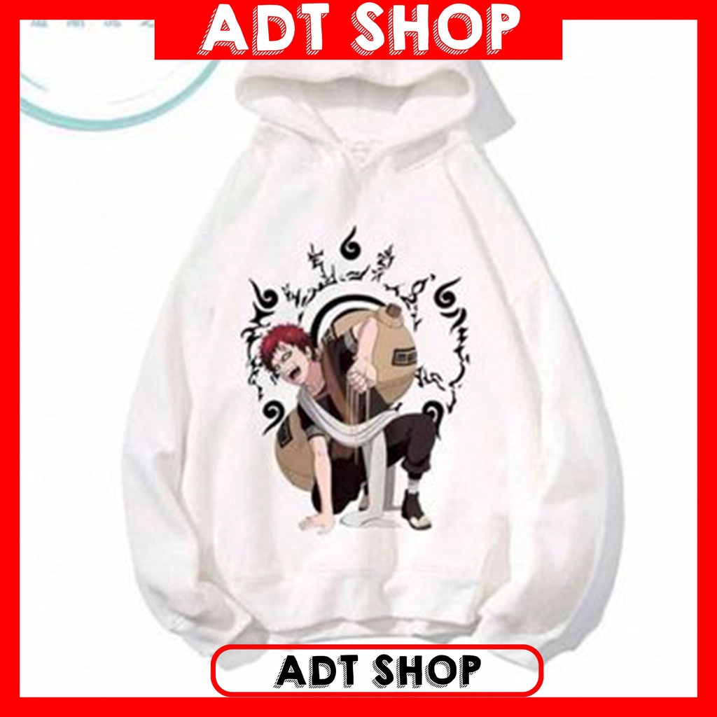 Áo Hoodie Anime Naruto trắng Cực CHẤT