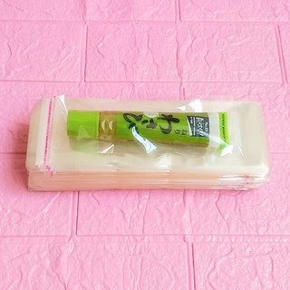 500g Túi Opp dán mép 6x15cm (+ 4cm) - Túi ni lông băng keo dán miệng - Bao nilon dán miệng