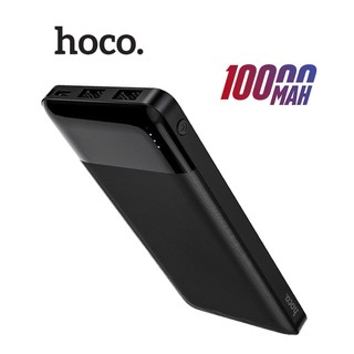 Pin dự phòng hoco j72 dung lượng 10000mah, sạc nhanh 2a max đèn led