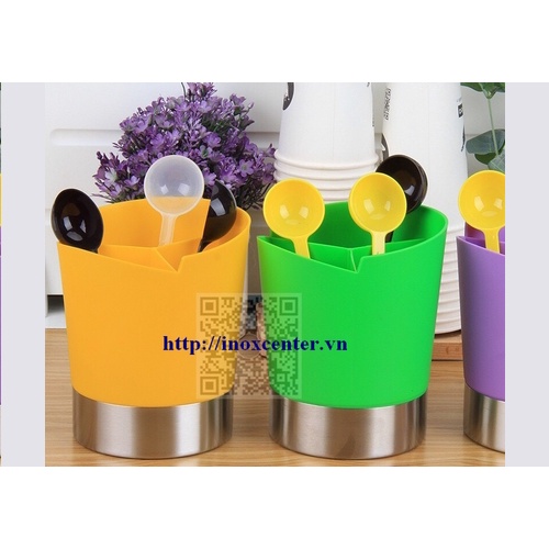 Hộp đựng dụng cụ pha chế - hộp đựng ống hút quầy bar |inoxcenter86