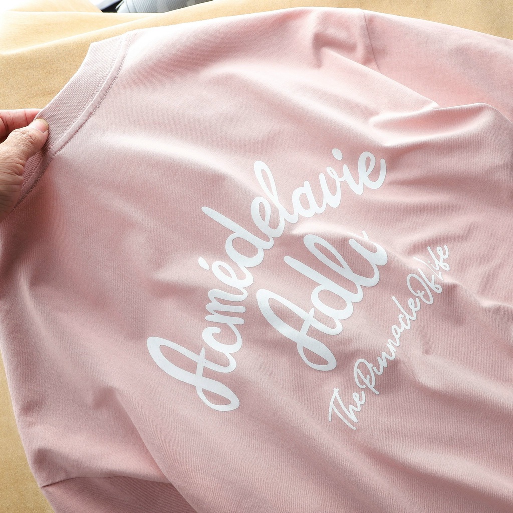 Áo thun tay lỡ unisex, form over size 55 - 95kg, chất vải cotton 2 chiều cao cấp 2990