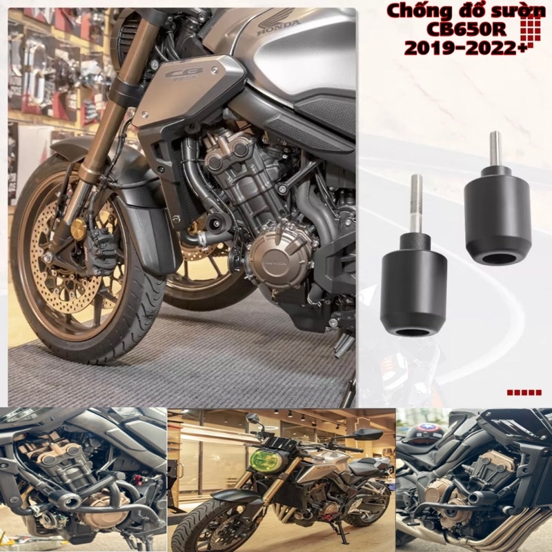 Chống đổ sườn Evotech CB650R 2019-2022+