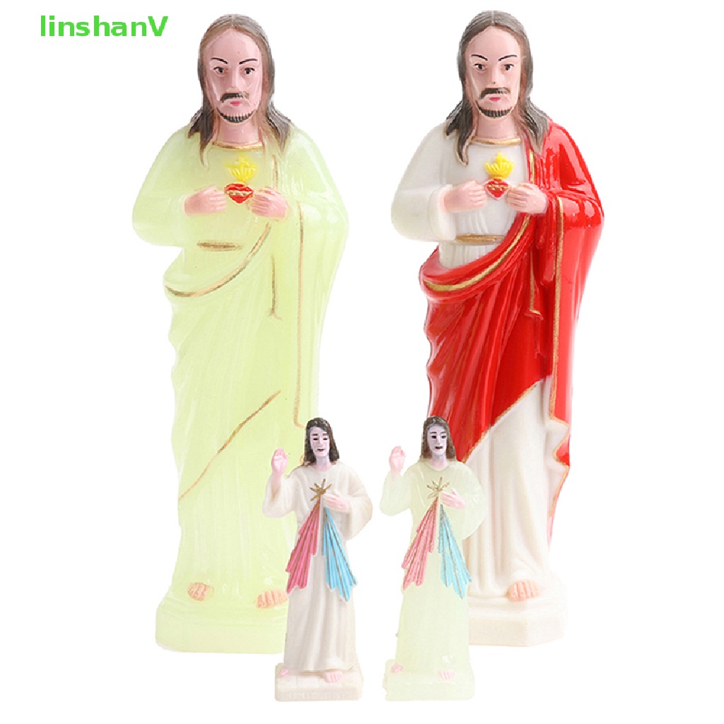 Tượng Chúa Jesus Phát Sáng Để Bàn Trang Trí Nhà Cửa