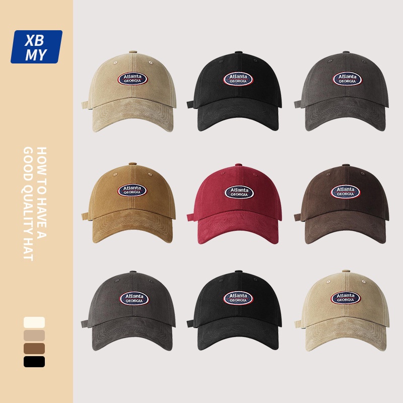 Mũ Lưỡi Trai In Chữ Thời Trang Thu Đông Cho Cặp Đôi