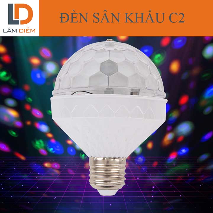 Bóng đèn led sân khấu xoay nhiều màu