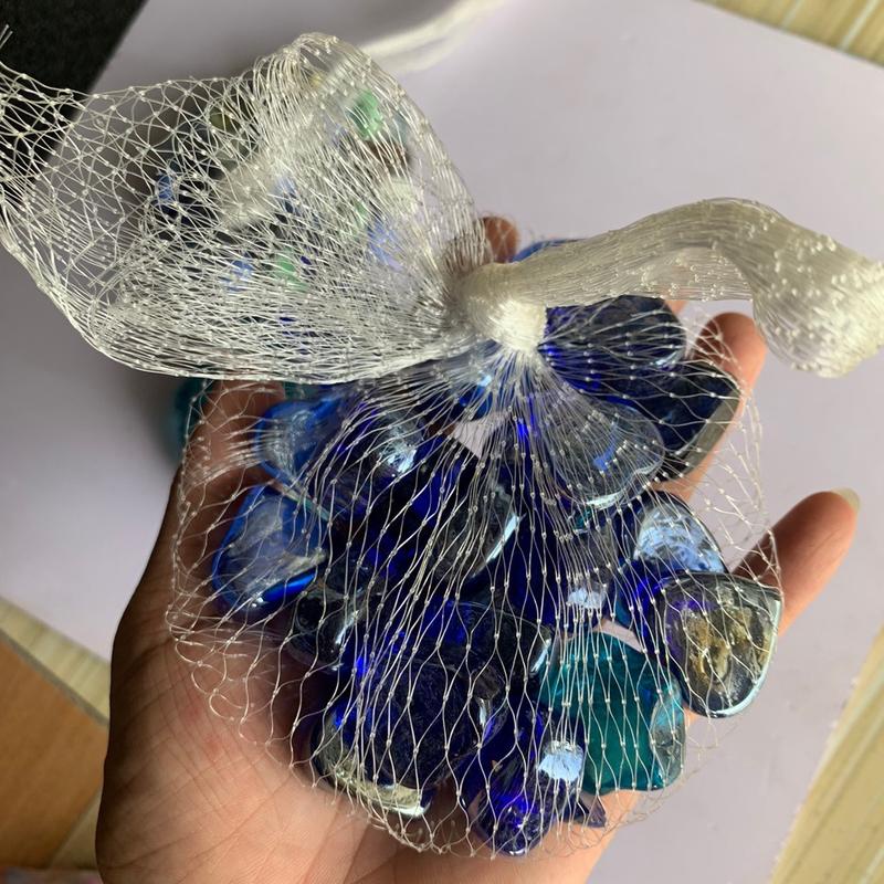 Sỏi Thủy Tinh Trang Trí Hồ Cá 300gram