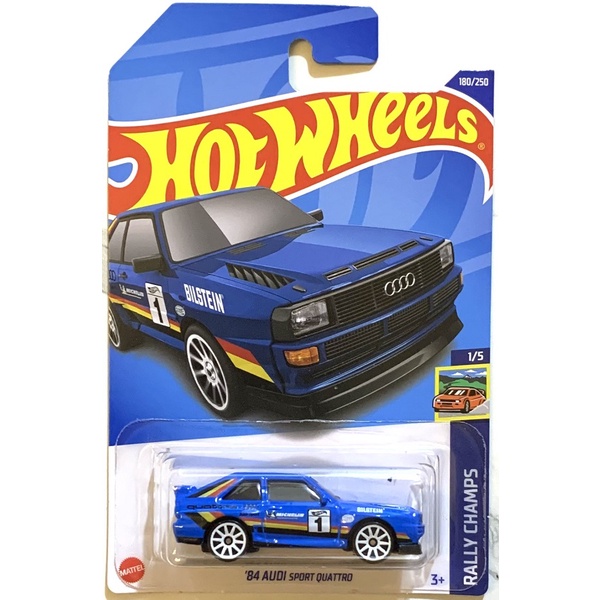 Xe mô hình Hot Wheels '84 Audi Sport Quattro