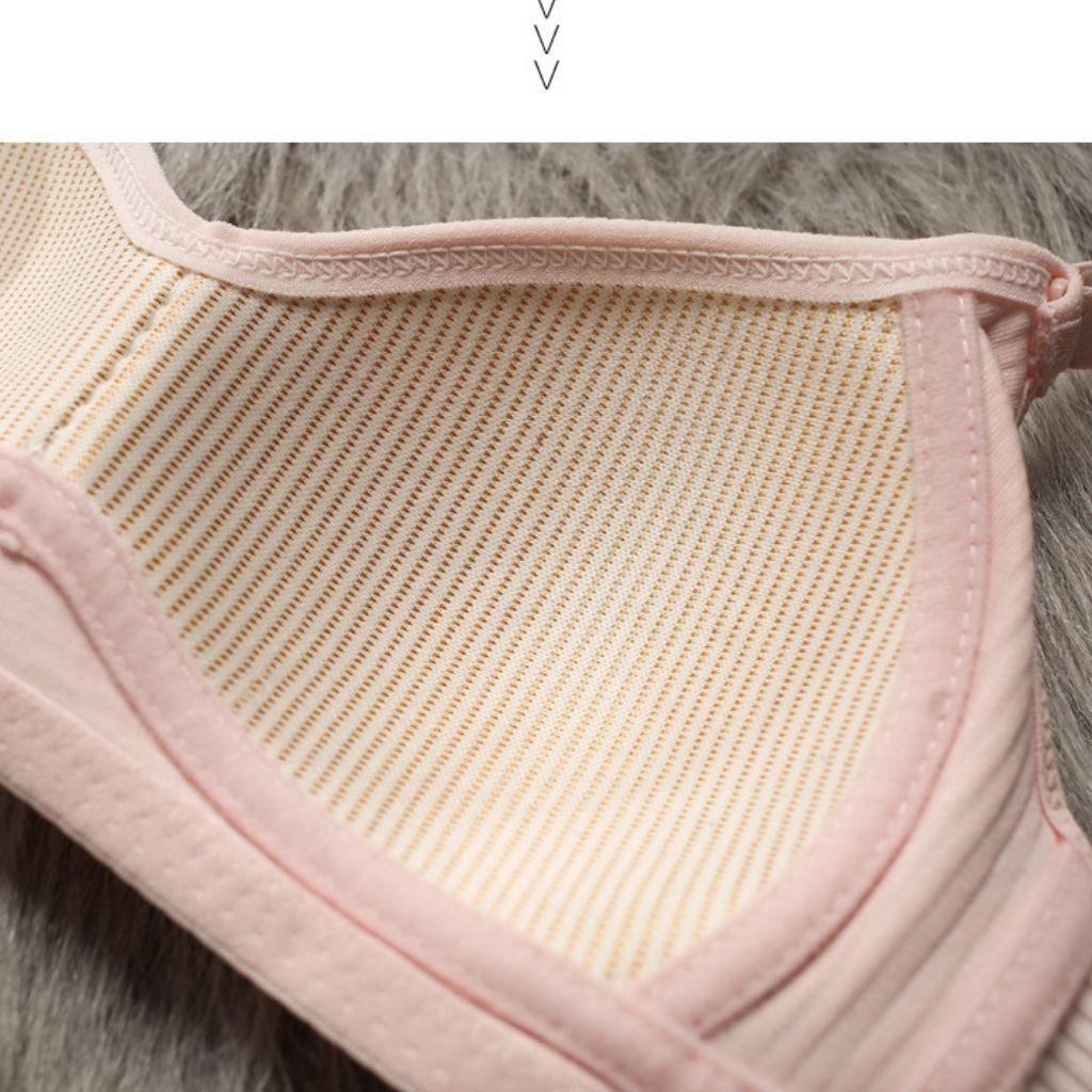 Áo ngực nữ không gọng mềm mại, Áo lót nữ đệm mút mỏng ôm ngực thoáng mát đẹp và gợi cảm DOPICO A414