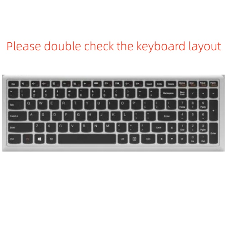 Miếng Dán Bảo Vệ Bàn Phím Laptop 15.6inch Lenovo G505 G700 G710 G50 IdeaPad 500-15ISK Z510 Z505 Bằng Silicon
