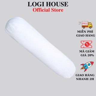 Ruột gối ôm bông gòn cực êm ái kích thước 30X100 hàng Việt Nam cao cấp