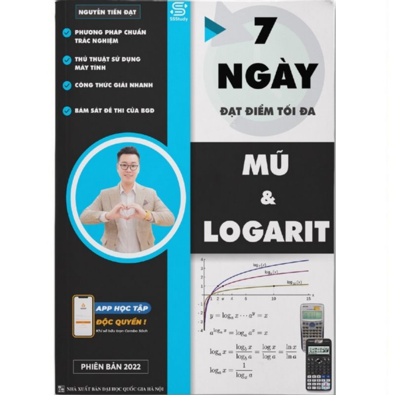 7 Ngày Đạt Điểm Tối Đa Mũ & Logarit