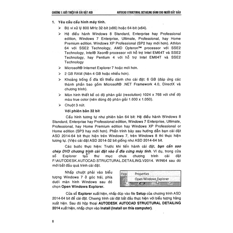 Sách - Autocad Structural Detailing Dành Cho Người Bắt Đầu (Kết Cấu Thép)