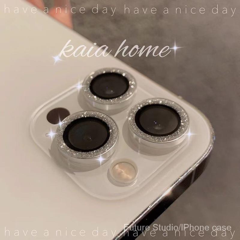 Ốp Điện Thoại Hợp Kim 5 Màu Tùy Chọn + 3 Khung Bảo Vệ Camera Chống Trầy Cho Iphone 11 / 12 / 13 Pro Max 6.7 ''