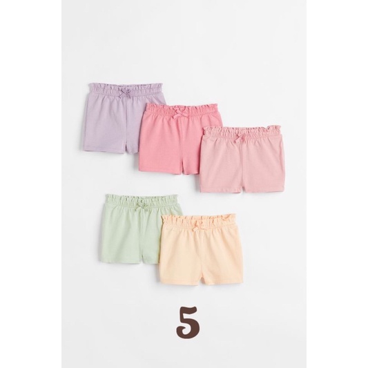 Set 5 quần bé trai, bé gái Hm