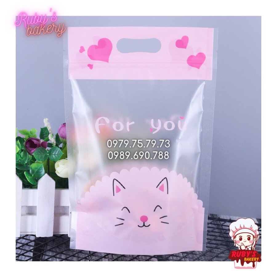 SET 10 chiếc _ Túi ZIP đựng kẹo bánh 15.5x23cm / Túi ZIP Nhiều mẫu