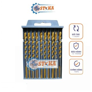 Mũi khoan đa năng cao cấp, hộp 10 mũi khoan đa năng kapusi nhật bản phi 6, 8, 10mm