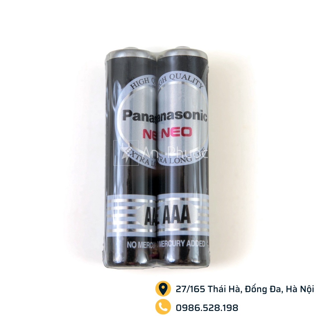 Pin tiểu Panasonic cỡ AA, AAA chính hãng, xuất xứ Indonesia