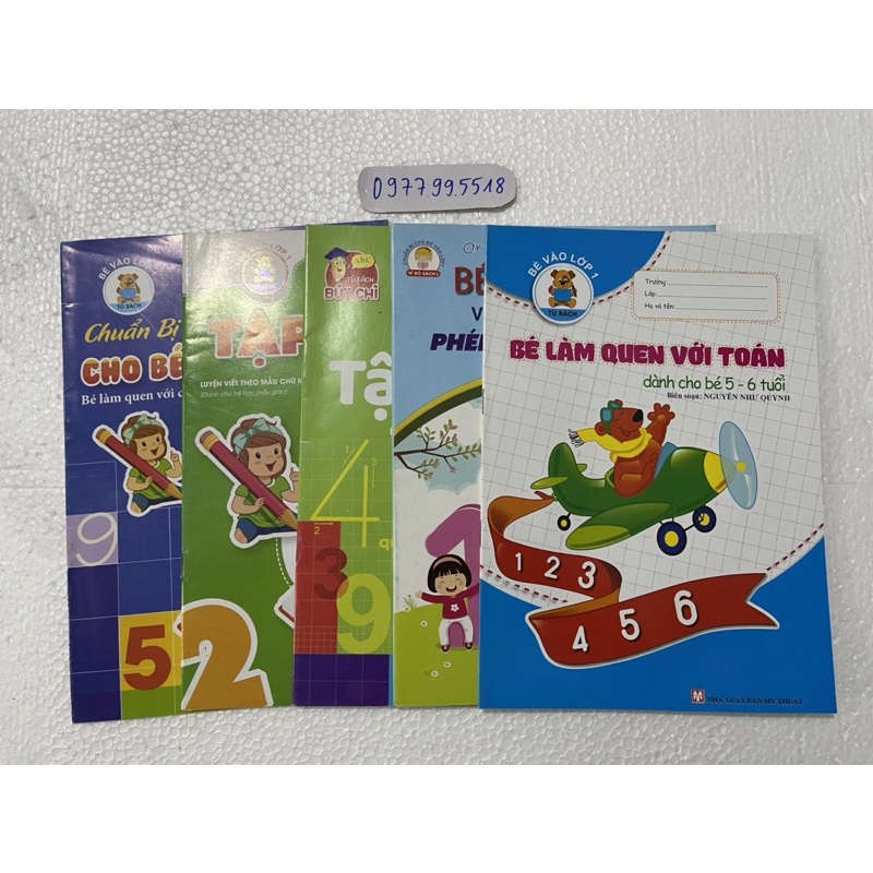 Vở Tập Viết Số Cho Trẻ Em
