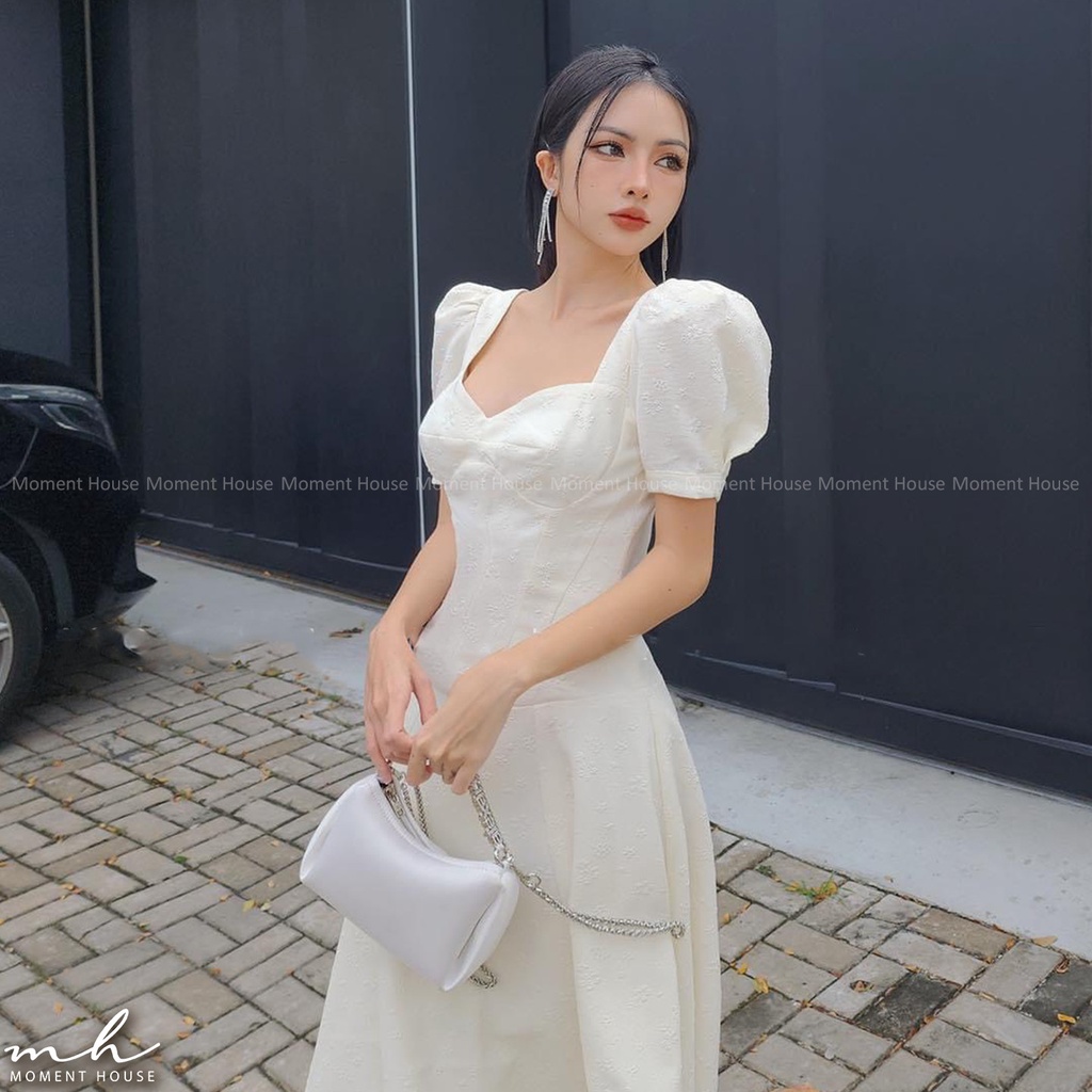 Đầm xoè nhấn ben eo , đẩy hông cực kì đỉnh , đi tiệc bá cháy sang chảnh ( TIARA DRESS )