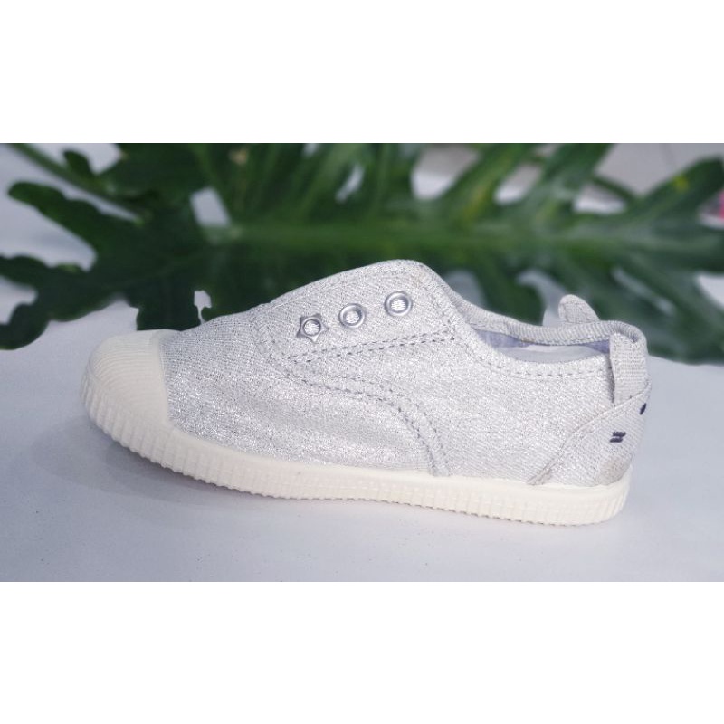 Giày lười Next bạc, gót hình thỏ