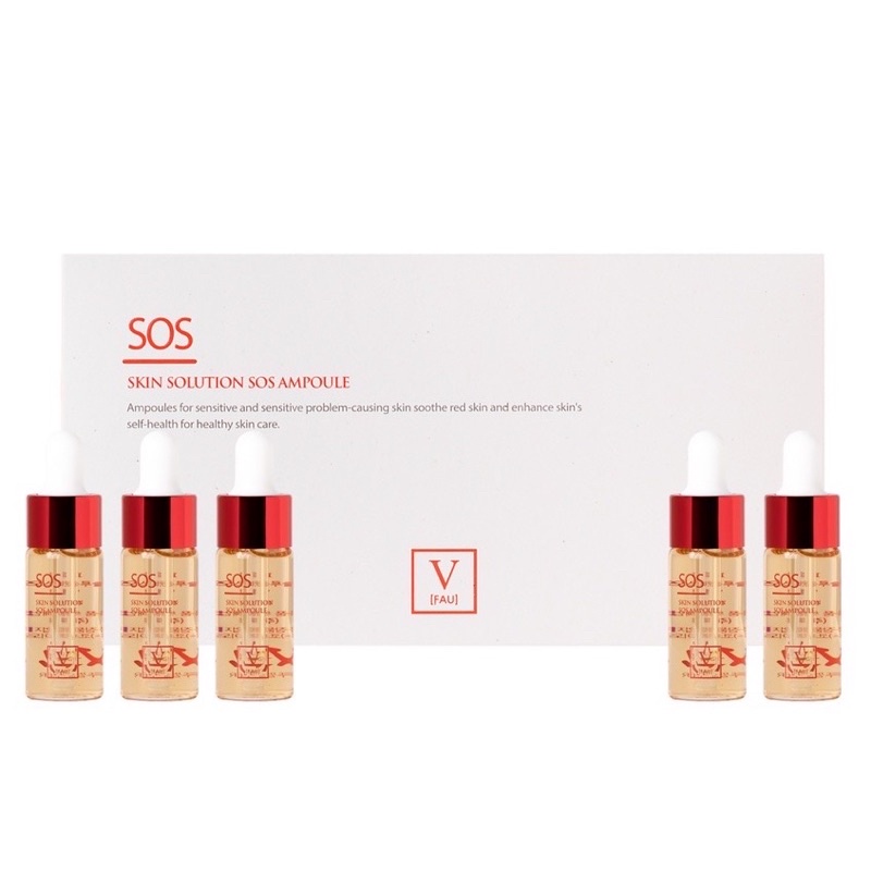 Ampoule cấp ẩm, làm dịu , trẻ hoá , phục hồi da-[FAU SOS Ampoule]