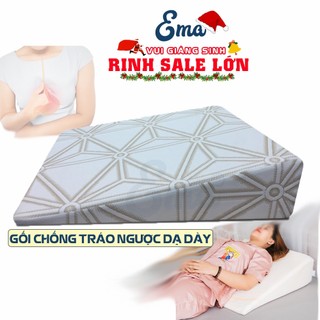Gối chống trào ngược dạ dày người lớn Ema - Chiều cao chuẩn y khoa - Không ưng hoàn tiền