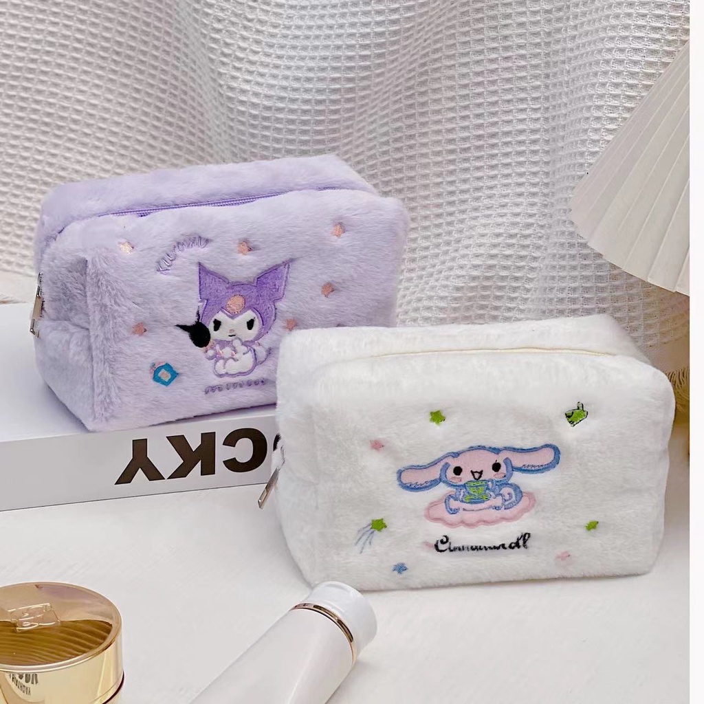 Túi Đựng Bút Mềm Thêu Hình Ngôi Sao Bentoy Milkjoy Kiểu Hàn Quốc Dễ Thương
