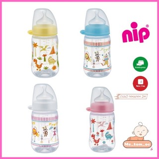 Bình sữa nip cổ rộng nhưa pp 260ml