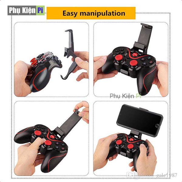 Tay Cầm Chơi Game X3, V13 Có Bluetooth Cho Smartphone, PC, Laptop, Android, IOS, Windows 2020