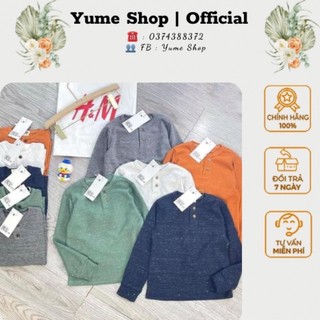 Áo xuất dư H M chất tổ ong vintage cho bé