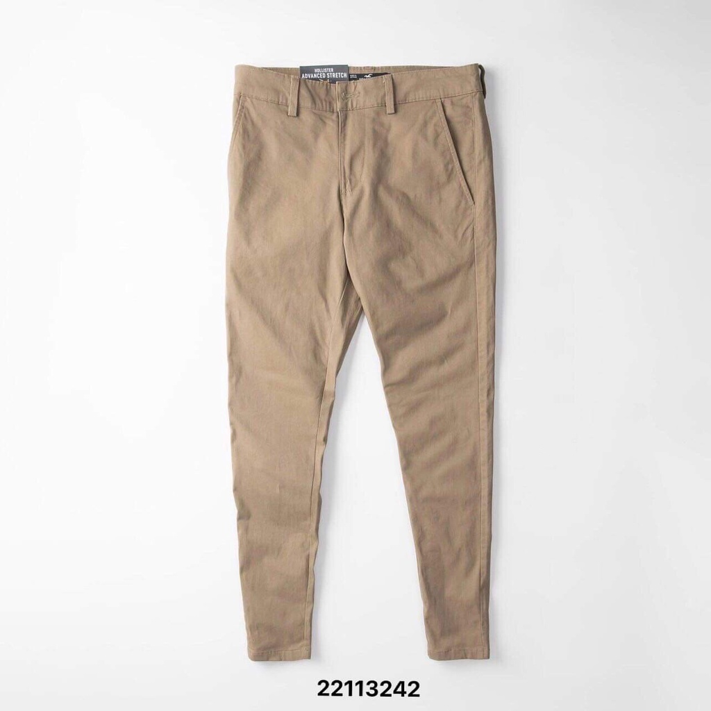 Quần Kaki Dài Hollister- Chất vải cao cấp sang trọng- Form Skiny tôn dáng