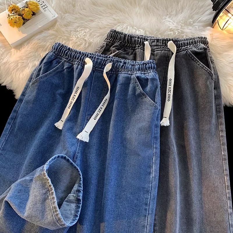 Quần Jean Dài Ống Rộng Dáng Suông Kiểu quần jiean nam rin ống rộng Hàn Quốc jean basic retro Cá Tính quần đẹp Cho Nam