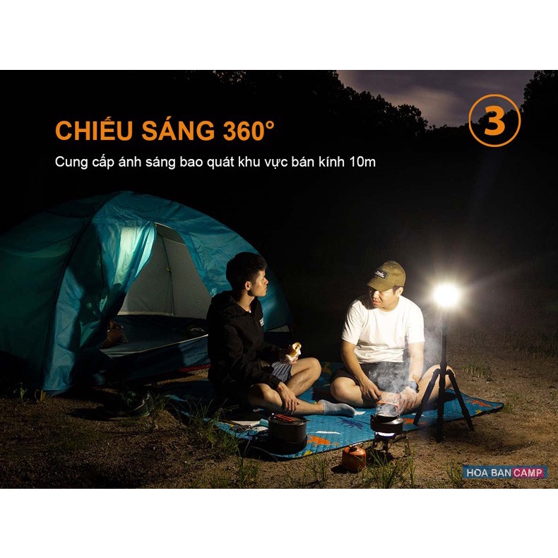 Đèn Cắm Trại Fenix CL23 – 300 Lumens